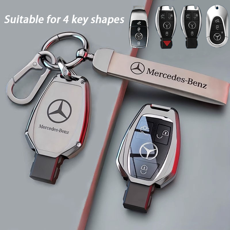 Vỏ Chìa Khóa Bằng Hợp Kim mercedes benz c-class e-class s-class a-class ...