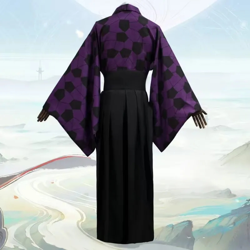 Bộ Đồ kimono Hóa Trang Nhân Vật anime demon slayer kokushibou Cho Nam