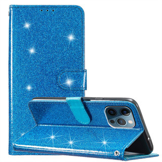 Ốp Lưng Cho Samsung Galaxy A12 M12 F12 A70 A41 A70s A03S A42 M42 A52 A72 A02 A52s 5g Đế Lật PU Lấp Lánh Ví Da Khe Cắm Thẻ Bao Da