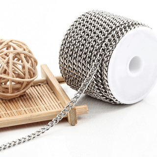 Thép không gỉ Cuba Liên Kết Dây Chuyền Trang Sức Làm Phụ Kiện Handmade Figaro Vòng Cổ DIY Charm Vòng Tay Cung Cấp Bán Buôn