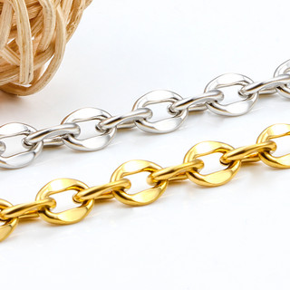 Dây Xích Môi Bằng Thép Không Gỉ Cho Đồ Trang Sức Làm Vật Liệu Punk Vòng Cổ Vòng Tay DIY Handmade Vàng Quyến Rũ Tiếp Liệu Accessroies