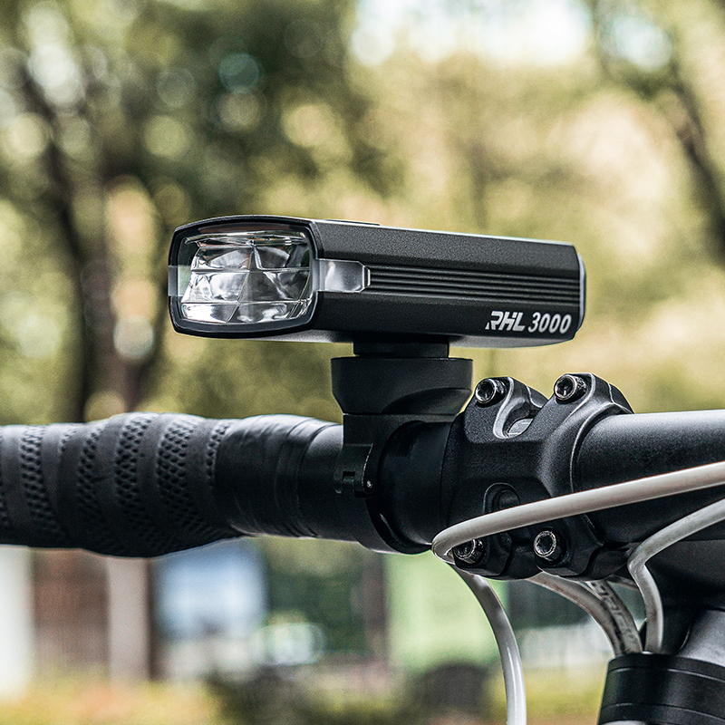 ROCKBROS Đèn Pha 3000 Lumens USB Sạc Đèn Ban Đêm Cho MTB và Xe Đạp - Đèn Trước Chống Nước