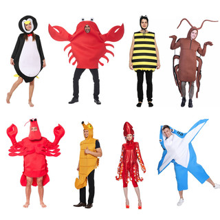 Bộ Đồ Hóa Trang Nhân Vật Cua Đỏ one piece Vui Nhộn Cho Người Lớn