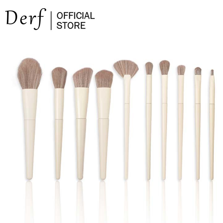 Bộ 10 Cọ Trang Điểm Derf Chuyên Dụng | Shopee Việt Nam