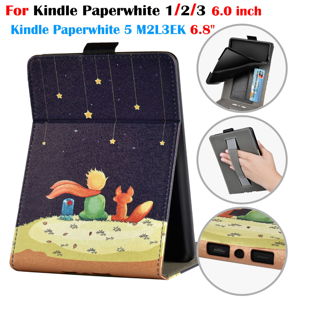 Dành Cho Kindle Paperwhite 1 / 2 / 3 6.0 inch Da PU Flip Stand Cover ...