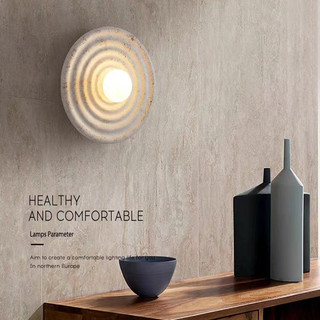 AIMI Đèn Treo Tường Retro Phòng Khách Nhật Bản Đèn Tường Trang Trí Tối Giản Phòng Ngủ Đèn Ngủ Lối Đi Đèn Đèn Cầu Thang