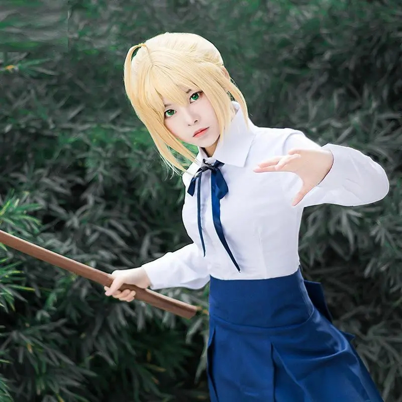 Bộ Trang Phục cosplay Nhân Vật anime fate stay night saber Pen Dragon fgo