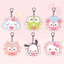 Móc Khóa Hình Búp Bê sanrio kuromi melody Nhật Bản Dễ Thương