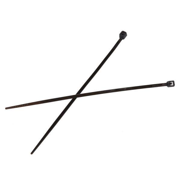 1000 Chiếc Cáp nylon Đen Zip Tie Thắt Lưng Quấn 95mm x 2mm