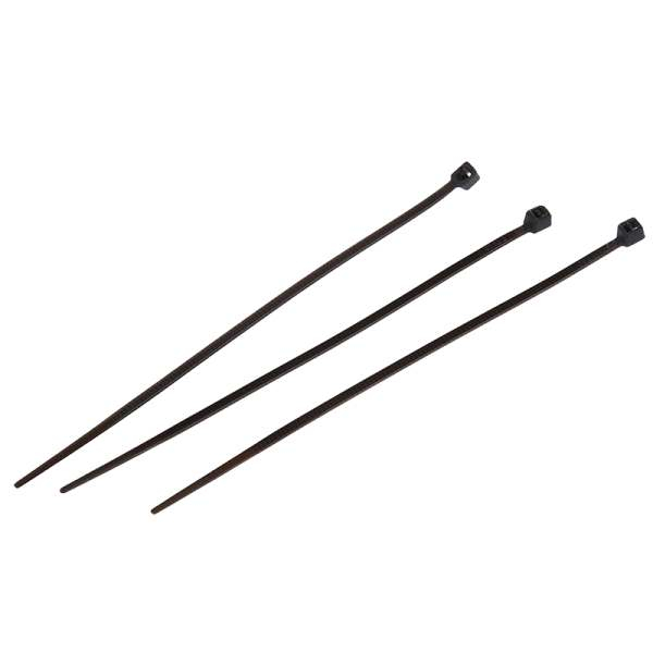 1000 Chiếc Cáp nylon Đen Zip Tie Thắt Lưng Quấn 95mm x 2mm