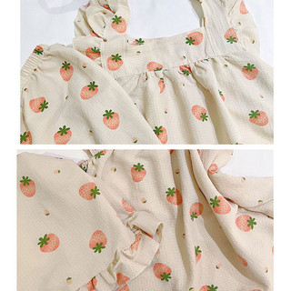 Bộ Đồ Ngủ Hai Dây cotton Phong Cách Ngọt Ngào Dễ Thương Cho Nữ