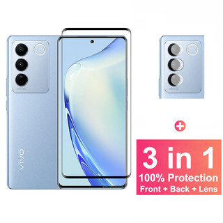 Kính Cường Lực Bảo Vệ Toàn Màn Hình Cho vivo v27 5g y78 v27 v27e v25 v25e v23 v23e v21e plus pro 4g 5g