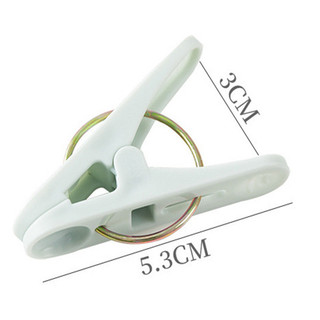 Kẹp Phơi Quần Áo Treo Bằng Nhựa Cứng 3X5cm Đa Dụng
