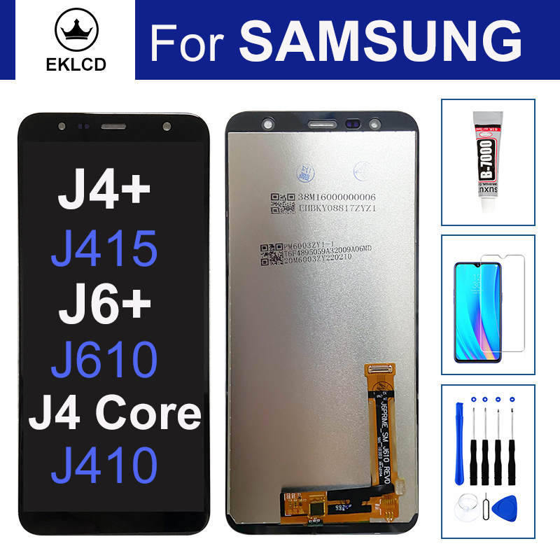 LCD Cho Samsung Galaxy J4 J6 Plus J4 + J415 J6 + J610 Core J410 J415F ...