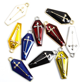 Set 10 Charm Chữ Thập Phong Cách gothic