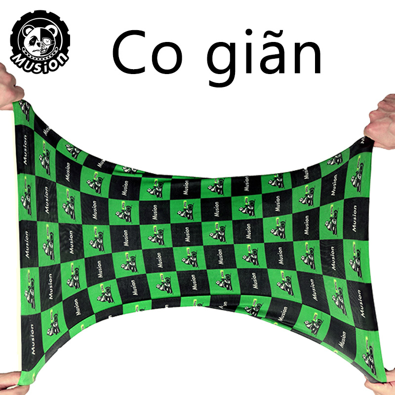 Khăn ống bandana Musion trùm mặt chống uv chống bụi thấm mồ hôi đa năng cao cấp khi đi xe mô tô/ đi phượt