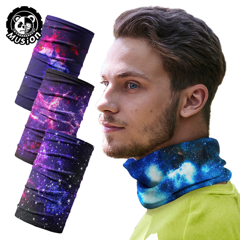 Khăn ống bandana Musion chống tia UV và chống bụi thoải mái đa năng cho các hoạt động thể thao ngoài trời
