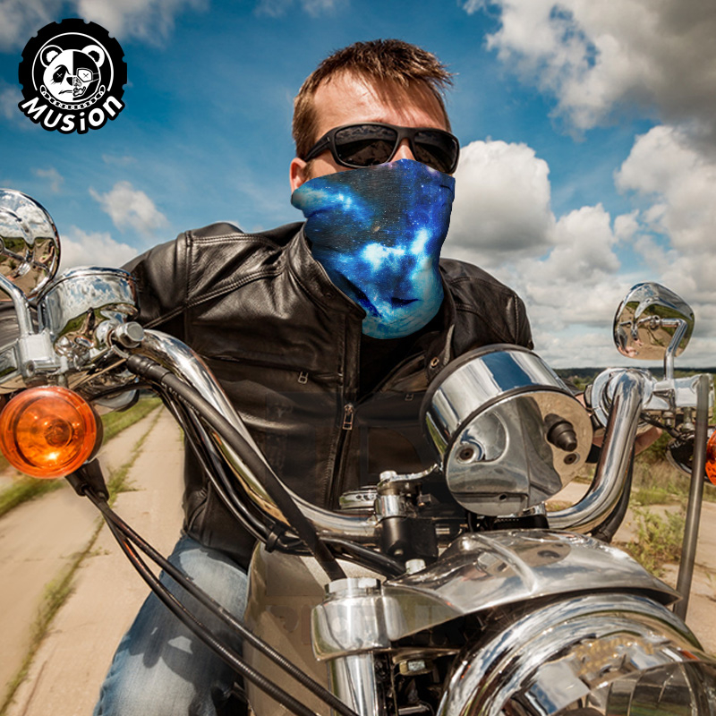 Khăn ống bandana Musion chống tia UV và chống bụi thoải mái đa năng cho các hoạt động thể thao ngoài trời