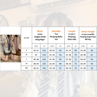 Áo sơ mi mới thời trang Gksss dài tay phong cách Nhật Bản dáng rộng giản dị phong cách trung tính áo sơ mi sọc
