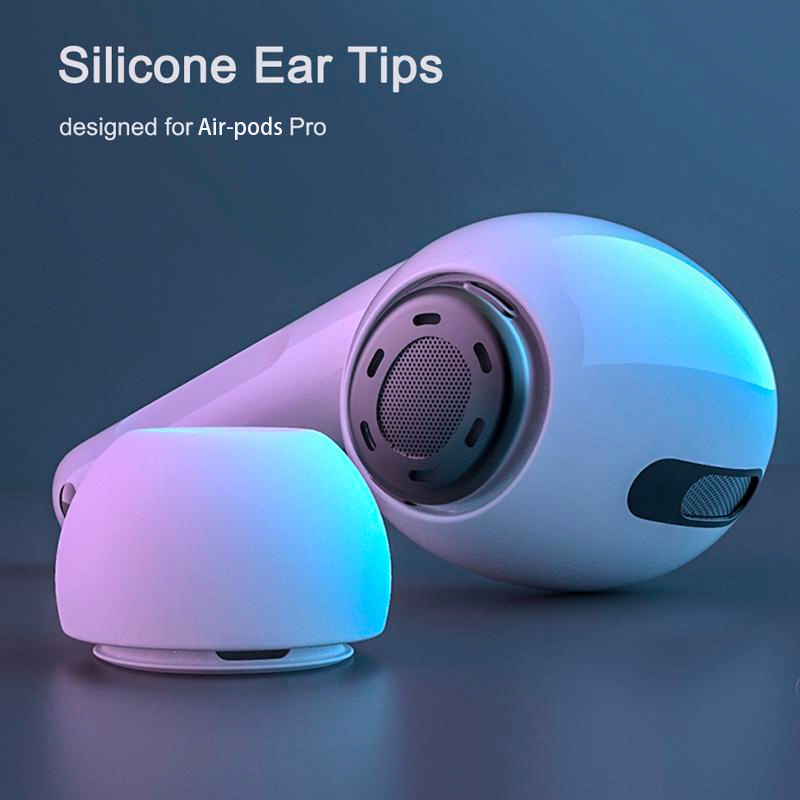 Ảnh Set 2 nút bọc tai nghe HDOORLINK bằng silicon mềm giảm tiếng ồn thích hợp cho Air-pods Pro và Air-pods Pro 2nd Generation 4