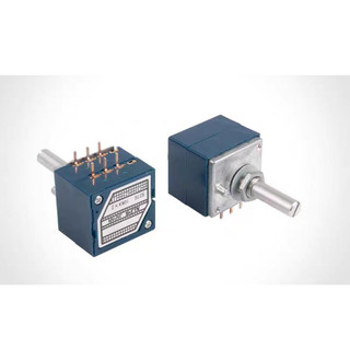 Chiết Áp Có Tay Cầm Hình Vỏ Sò Xanh alps rk27 a10k 50k 100k 250k