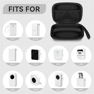 Hộp Đựng Bảo Vệ 16 * 11 * 6cm Cho niimbot d11 d110 d101 / phomemo d30 q30s d35 m02 / marklife p12 p15 p50