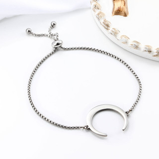 1 Cái Có Thể Điều Chỉnh 304 Thép Không Gỉ Thanh Trượt Vòng Tay DIY Làm Đồ Trang Sức Làm Phụ Kiện