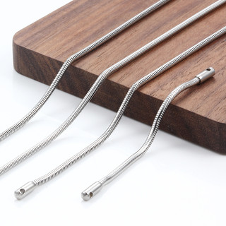 Chiều rộng 2mm Dây thép không gỉ Vòng cổ thời trang Vòng cổ rắn chất lượng cao dành cho nam và nữ Trang sức làm phụ kiện