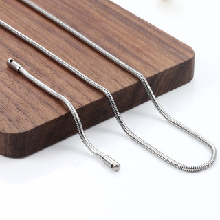 Chiều rộng 2mm Dây thép không gỉ Vòng cổ thời trang Vòng cổ rắn chất lượng cao dành cho nam và nữ Trang sức làm phụ kiện