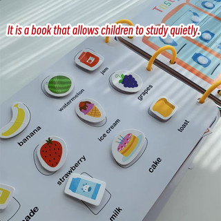 Bộ Đồ Chơi Giáo Dục Gồm Sách Và Sticker Dạy Học Thủ Công Cho Bé 2-3 Tuổi