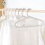 ikea style / Móc Treo Quần Áo Bằng Nhựa Màu Trắng / Đen Chống Trượt / Siêu Tiết Kiệm