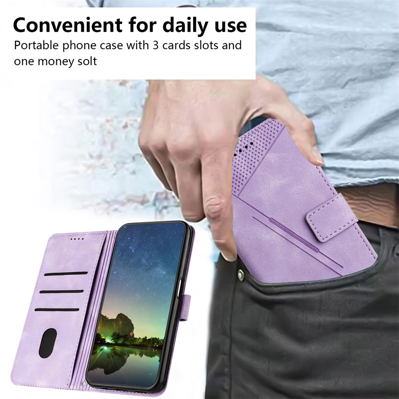 Vỏ Cho Tecno Pova Neo 2 3 5 4 Pro Sang Trọng Da PU Flip Stand Ví Đựng Khe Cắm Thẻ Bao