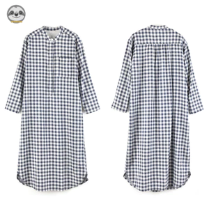 Đầm Ngủ Hai Dây Họa Tiết Kẻ Sọc Màu Trơn Thoải Mái Phong Cách muji Nhật Bản Cho Nữ