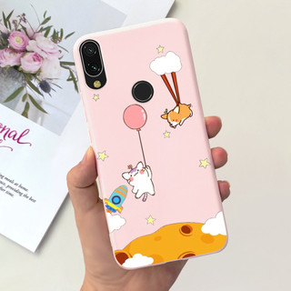 Dễ Thương Ốp Điện Thoại silicone Mềm Chống Sốc In Hình Vịt / Mèo Hoạt Hình Cho xiaomi redmi 7 note 7 pro redmi note7 pro