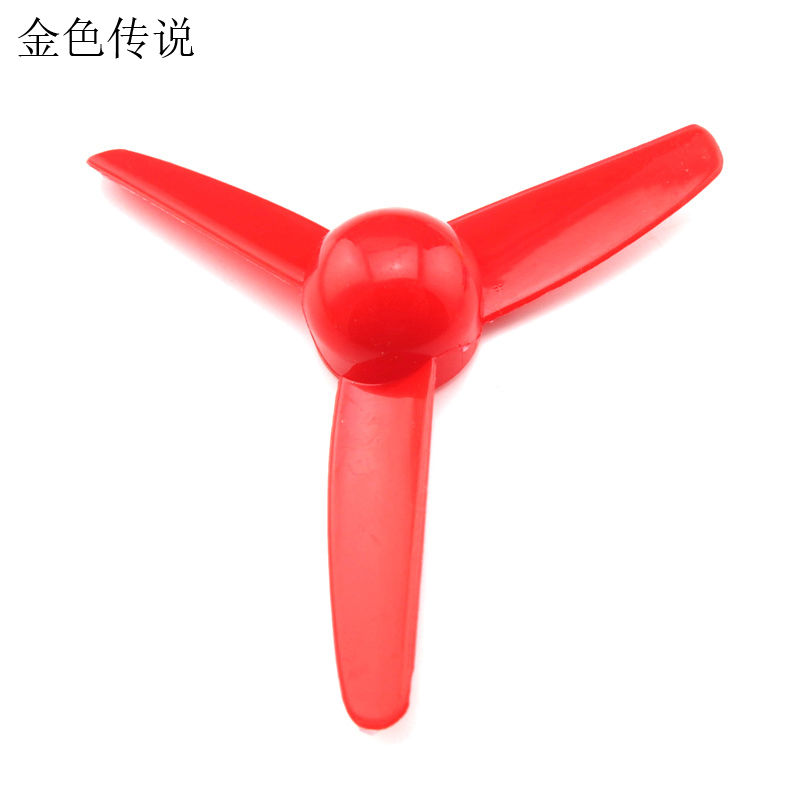 Tiêu Chuẩn Ba Cánh Quạt Nhỏ Cánh Quạt Động Cơ Nhỏ Phụ Kiện Tự Làm Quạt Mẫu Chất Liệu Handmade Lỗ 2 Mm