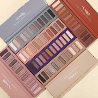 Bảng Phấn Mắt UCANBE Color Club - 12 Sắc Thái Shimmer Matte Smoky Eye Shadow Bảng Trang Điểm