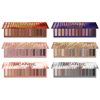 Bảng Phấn Mắt UCANBE Color Club - 12 Sắc Thái Shimmer Matte Smoky Eye Shadow Bảng Trang Điểm