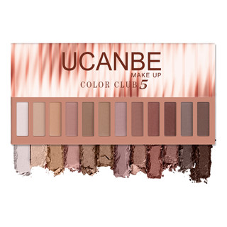 Bảng Phấn Mắt UCANBE Color Club - 12 Sắc Thái Shimmer Matte Smoky Eye Shadow Bảng Trang Điểm