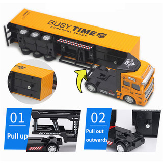 Mô Hình Xe container Bằng Hợp Kim Tỉ Lệ 1: 48