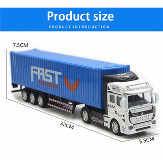 Mô Hình Xe container Bằng Hợp Kim Tỉ Lệ 1: 48
