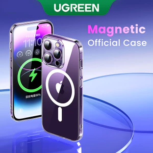 Ốp điện thoại chống va chạm bảo vệ từ tính trong suốt Ugreen cho iPhone 14 / 14 pro / Plus / Max pro
