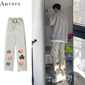 Quần jean ống đứng street style quần jean đen nam thời trang quần jean ômunisex hiphop quần bò ống đứng quần jean nam hàn quốc