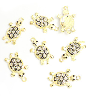 Set 10 Mặt Vòng cổ Hợp Kim Hình Rùa Biển Dễ Thương
