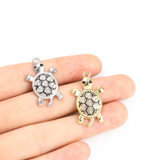 Set 10 Mặt Vòng cổ Hợp Kim Hình Rùa Biển Dễ Thương