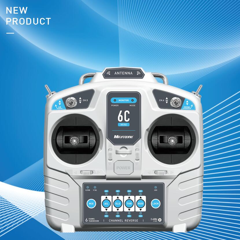 Bộ phát điều khiển từ xa microzone 2.4g 6ch mc6c hệ thống radio cho máy ...
