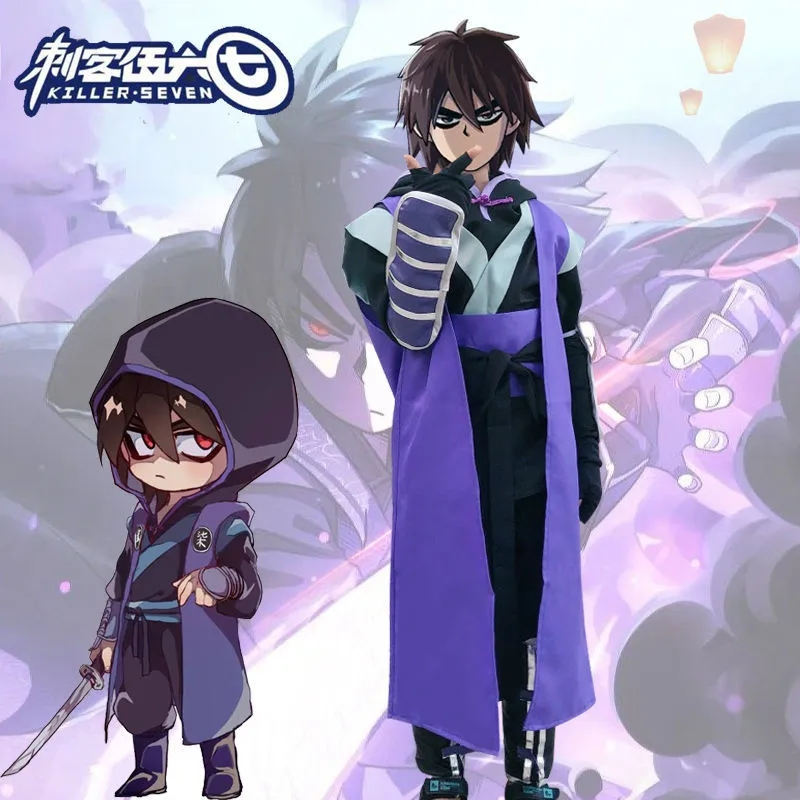 Bộ Đồ Hóa Trang Sát Thủ Mặc Hóa Trang Nhân Vật anime killer seven Cho Người Lớn Và Trẻ Em