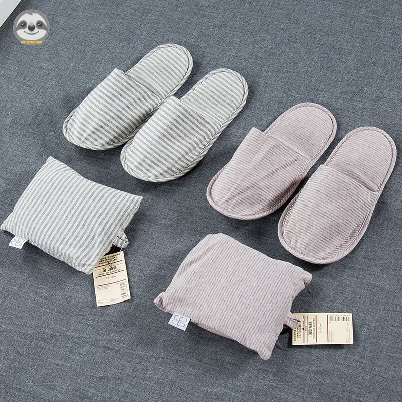 Dép Mỏng Nhẹ Phong Cách muji Nhật Bản Cho Đi Du Lịch / Đi Máy Bay / Khách Sạn