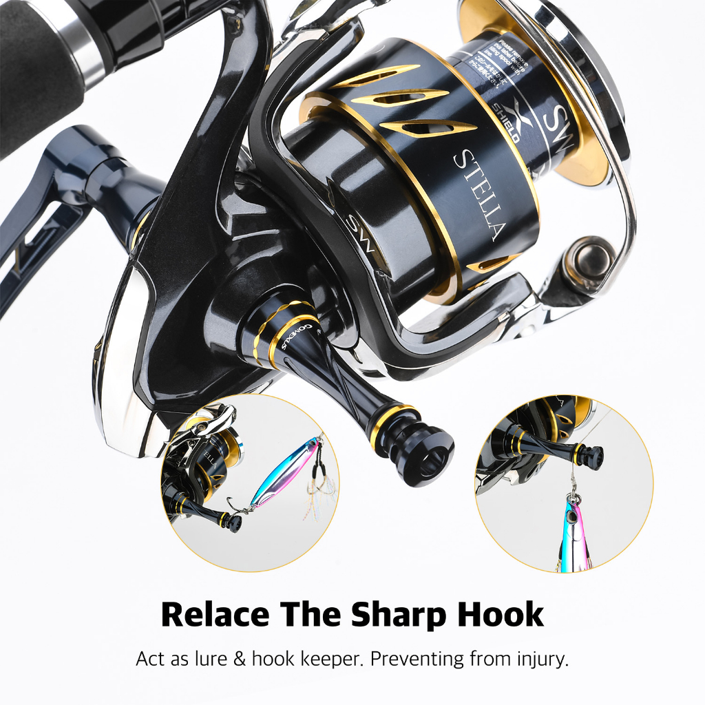 Ảnh Máy câu cá GOMEXUS R9 cho Shimano Stella SW Twin Power stradic Saragosa Daiwa Saltiga Certate cỡ 4000-6000 3