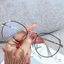 Mắt kính cận thị -0.50 ~ -6.00 độ kính cận có độ gậng kính thời trang cho nam và nữ 1003