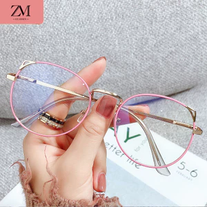 Mắt kính cận thị -0.50 ~ -6.00 độ kính cận có độ gậng kính thời trang cho nam và nữ 1003